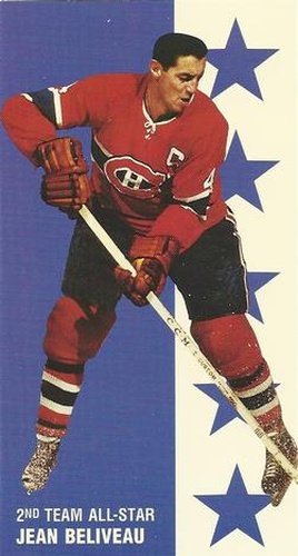 #142 Jean Beliveau - Montreal Canadiens - 1994-95 Parkhurst Tall Boys 1964-65 Hockey