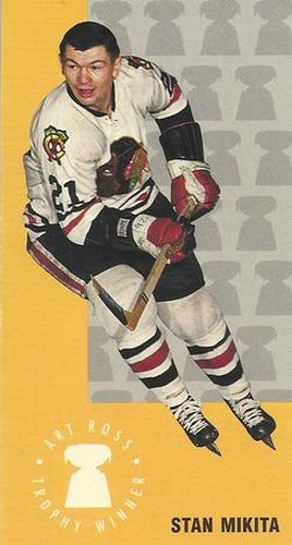 #147 Stan Mikita - Chicago Blackhawks - 1994-95 Parkhurst Tall Boys 1964-65 Hockey