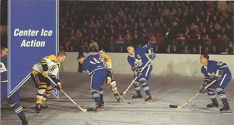 #153 Center Ice Action - Boston Bruins / Toronto Maple Leafs - 1994-95 Parkhurst Tall Boys 1964-65 Hockey