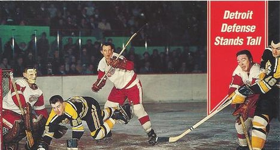 #156 Detroit Defense Stands Tall - Detroit Red Wings - 1994-95 Parkhurst Tall Boys 1964-65 Hockey