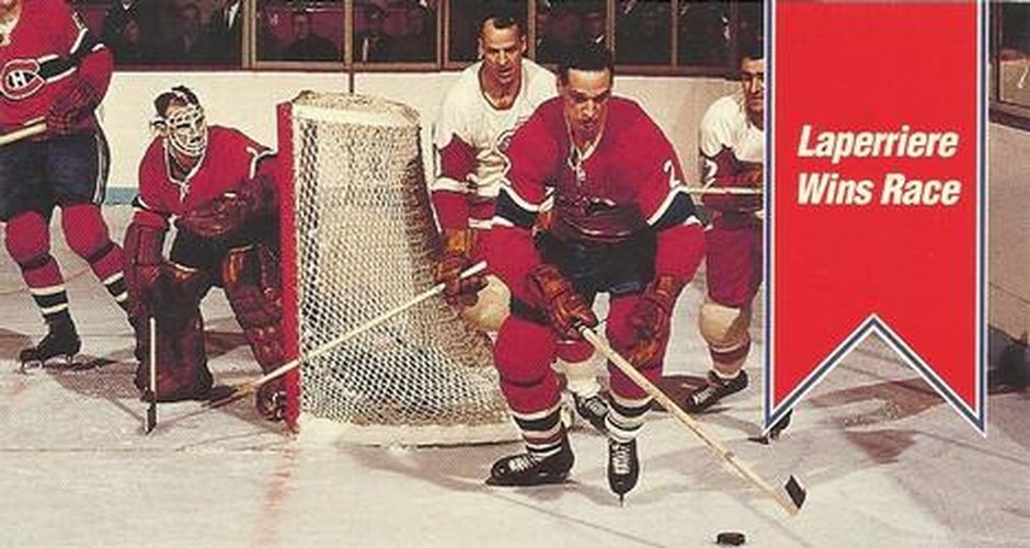 #161 Laperriere Wins Race - Montreal Canadiens - 1994-95 Parkhurst Tall Boys 1964-65 Hockey