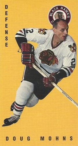 #27 Doug Mohns - Chicago Blackhawks - 1994-95 Parkhurst Tall Boys 1964-65 Hockey