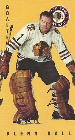 #32 Glenn Hall - Chicago Blackhawks - 1994-95 Parkhurst Tall Boys 1964-65 Hockey