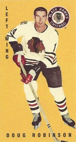 #34 Doug Robinson - Chicago Blackhawks - 1994-95 Parkhurst Tall Boys 1964-65 Hockey