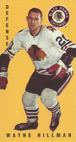 #41 Wayne Hillman - Chicago Blackhawks - 1994-95 Parkhurst Tall Boys 1964-65 Hockey