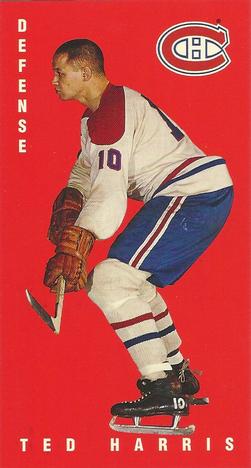 #78 Ted Harris - Montreal Canadiens - 1994-95 Parkhurst Tall Boys 1964-65 Hockey