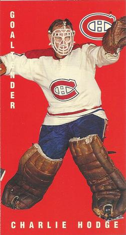 #82 Charlie Hodge - Montreal Canadiens - 1994-95 Parkhurst Tall Boys 1964-65 Hockey