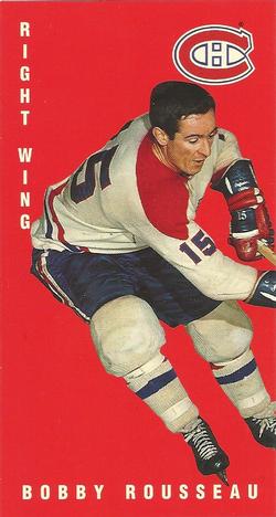#84 Bobby Rousseau - Montreal Canadiens - 1994-95 Parkhurst Tall Boys 1964-65 Hockey