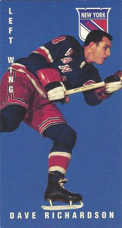 #94 Dave Richardson - New York Rangers - 1994-95 Parkhurst Tall Boys 1964-65 Hockey