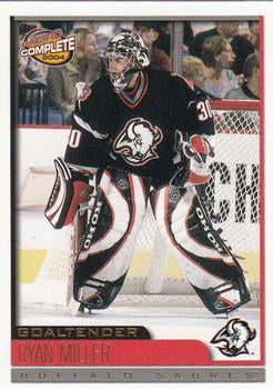 #481 Ryan Miller - Buffalo Sabres - 2003-04 Pacific Complete Hockey