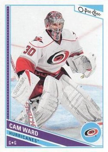#481 Cam Ward - Carolina Hurricanes - 2013-14 O-Pee-Chee Hockey