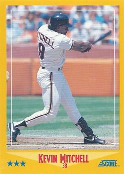 #481 Kevin Mitchell - San Francisco Giants - 1988 Score Baseball