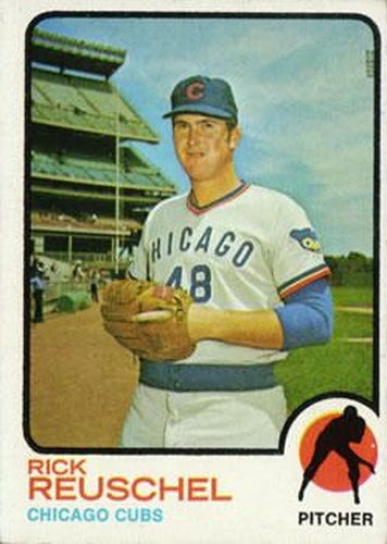 #482 Rick Reuschel - Chicago Cubs - 1973 Topps Baseball