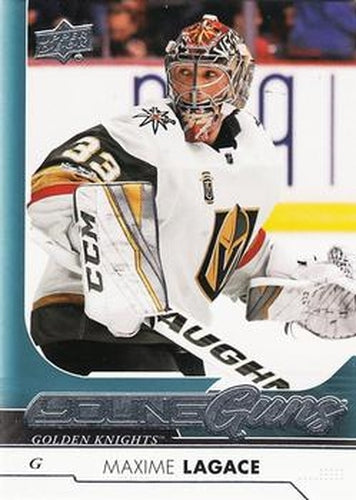 #482 Maxime Lagace - Vegas Golden Knights - 2017-18 Upper Deck Hockey
