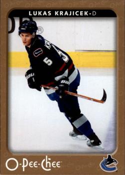 #482 Lukas Krajicek - Vancouver Canucks - 2006-07 O-Pee-Chee Hockey