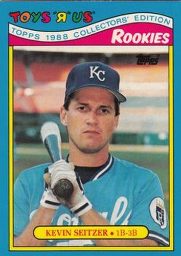 #27 Kevin Seitzer - Kansas City Royals - 1988 Topps Toys"R"Us Rookies Baseball