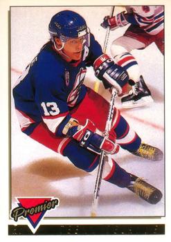 #483 Teemu Selanne - Winnipeg Jets - 1993-94 O-Pee-Chee Premier Hockey - Gold