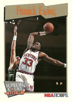 #483 Patrick Ewing - New York Knicks - 1991-92 Hoops Basketball
