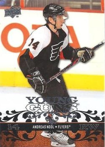 #483 Andreas Nodl - Philadelphia Flyers - 2008-09 Upper Deck Hockey