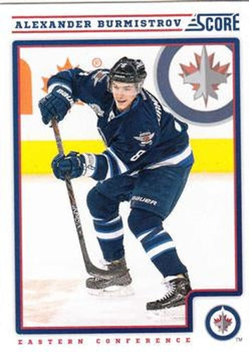 #483 Alexander Burmistrov - Winnipeg Jets - 2012-13 Score Hockey