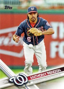 #483 Anthony Rendon - Washington Nationals - 2017 Topps Baseball