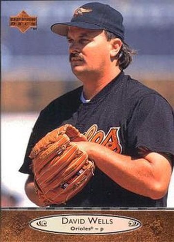 #483 David Wells - Baltimore Orioles - 1996 Upper Deck Baseball