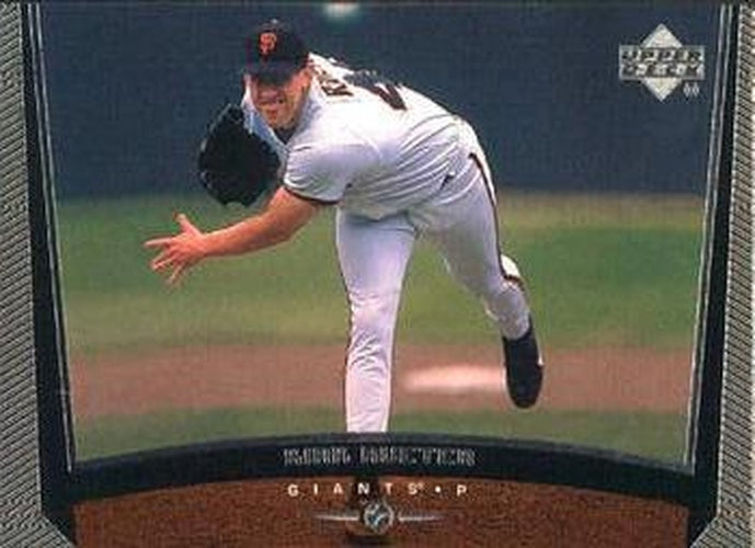 #483 Kirk Rueter - San Francisco Giants - 1999 Upper Deck Baseball