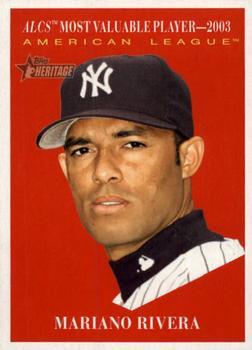 #483 Mariano Rivera - New York Yankees - 2010 Topps Heritage Baseball