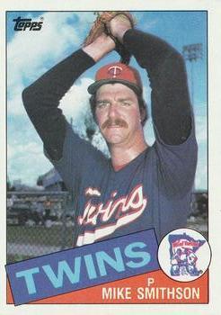 #483 Mike Smithson - Minnesota Twins - 1985 Topps Baseball