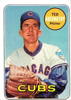 #483 Ted Abernathy - Chicago Cubs - 1969 Topps Baseball