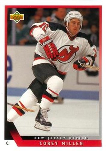 #483 Corey Millen - New Jersey Devils - 1993-94 Upper Deck Hockey