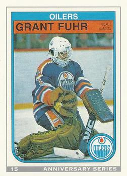 #15 Grant Fuhr - Edmonton Oilers - 1992-93 O-Pee-Chee Hockey - 25th Anniversary