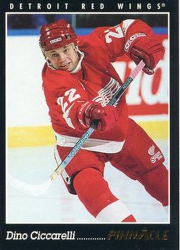 #127 Dino Ciccarelli - Detroit Red Wings - 1993-94 Pinnacle Canadian Hockey