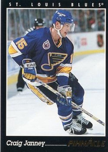 #130 Craig Janney - St. Louis Blues - 1993-94 Pinnacle Canadian Hockey