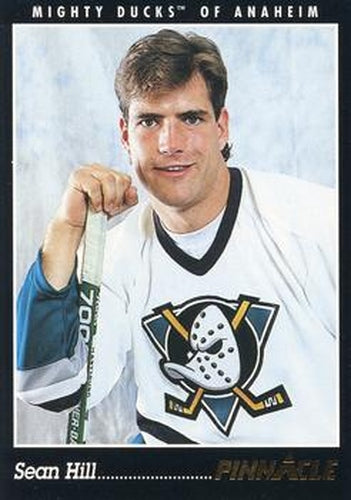 #147 Sean Hill - Anaheim Mighty Ducks - 1993-94 Pinnacle Canadian Hockey