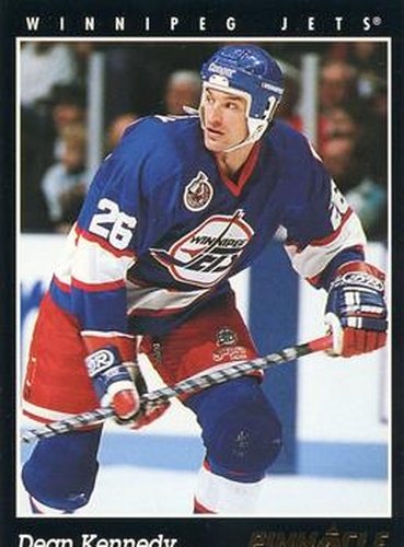 #178 Dean Kennedy - Winnipeg Jets - 1993-94 Pinnacle Canadian Hockey