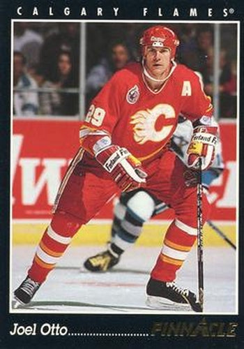 #179 Joel Otto - Calgary Flames - 1993-94 Pinnacle Canadian Hockey