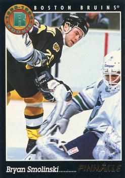 #217 Bryan Smolinski - Boston Bruins - 1993-94 Pinnacle Canadian Hockey