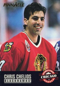 #233 Chris Chelios - Chicago Blackhawks - 1993-94 Pinnacle Canadian Hockey