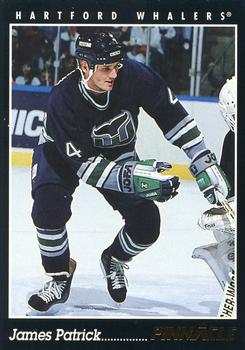 #246 James Patrick - Hartford Whalers - 1993-94 Pinnacle Canadian Hockey