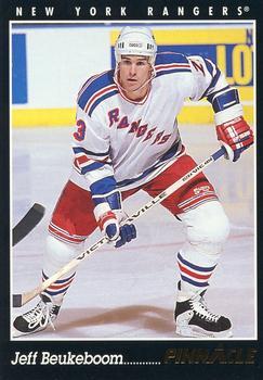 #309 Jeff Beukeboom - New York Rangers - 1993-94 Pinnacle Canadian Hockey