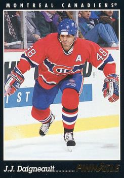 #311 J.J. Daigneault - Montreal Canadiens - 1993-94 Pinnacle Canadian Hockey