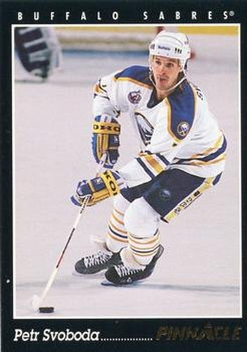 #32 Petr Svoboda - Buffalo Sabres - 1993-94 Pinnacle Canadian Hockey