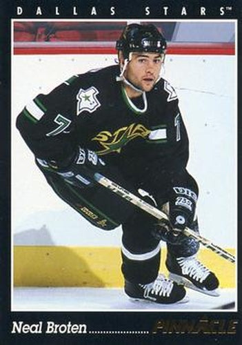 #334 Neal Broten - Dallas Stars - 1993-94 Pinnacle Canadian Hockey