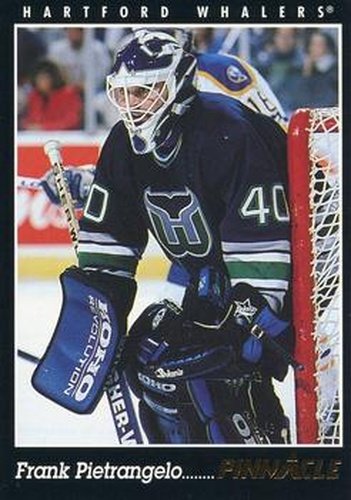 #343 Frank Pietrangelo - Hartford Whalers - 1993-94 Pinnacle Canadian Hockey