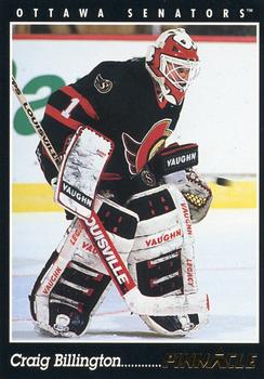 #352 Craig Billington - Ottawa Senators - 1993-94 Pinnacle Canadian Hockey