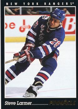#356 Steve Larmer - New York Rangers - 1993-94 Pinnacle Canadian Hockey