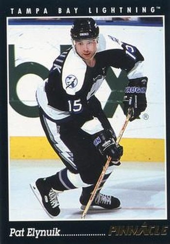 #382 Pat Elynuik - Tampa Bay Lightning - 1993-94 Pinnacle Canadian Hockey