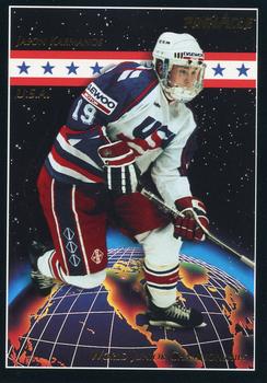 #494 Jason Karmanos - USA - 1993-94 Pinnacle Canadian Hockey