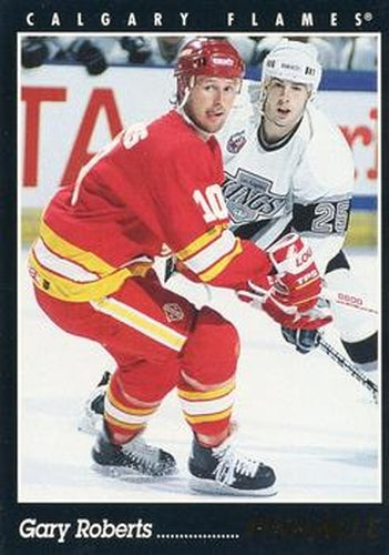 #55 Gary Roberts - Calgary Flames - 1993-94 Pinnacle Canadian Hockey